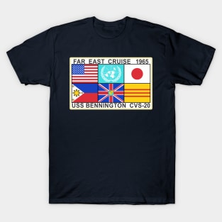 Far East Cruise 1965 - USS Bennington T-Shirt